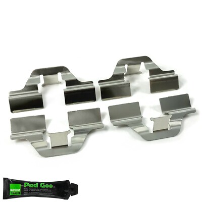 REAR BRAKE PAD FITTING KIT RATTLE SHIMS FITS: VW POLO MK3 MK4 98