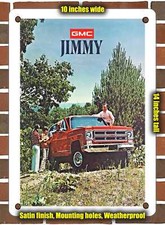 Metal Sign - 1975 GMC Jimmy - 10x14 Inches