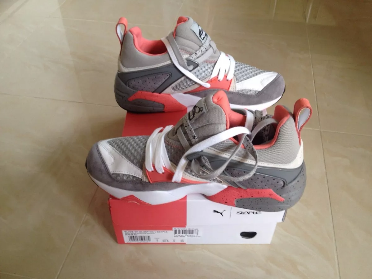 Puma x staple store blaze of glory