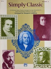 Vintage 1995 Simply Classic Music Book