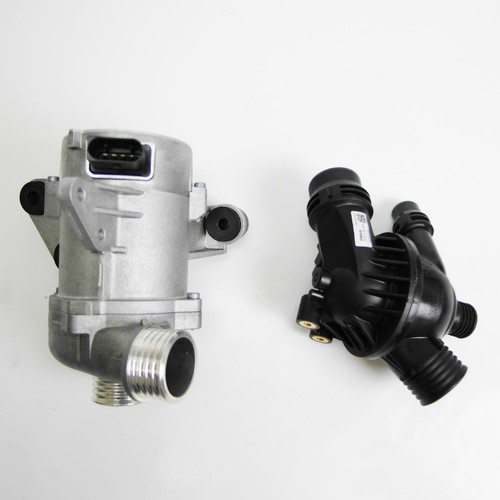 PIERBURG Wasserpumpe + MAHLE Thermostat für BMW N43 E81-88 E90-93 E60 E61 - Picture 9 of 12