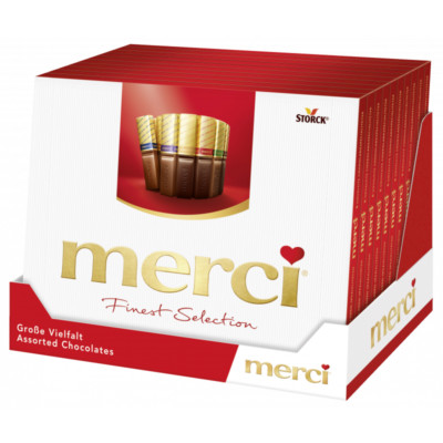 Multipack: 10x Merci Finest Selection Grosse Vielfalt je 250g