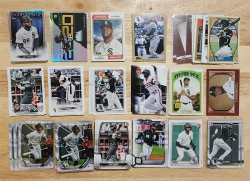 131 Card Luis Robert Lot!! Bowman Chrome Topps RC Heritage Gypsy Queen 