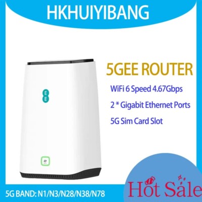 5G CPE Router with High Speed Brand New Unlocked 5GEE Home Internet WiFi Router