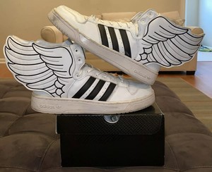 jeremy scott adidas wings white