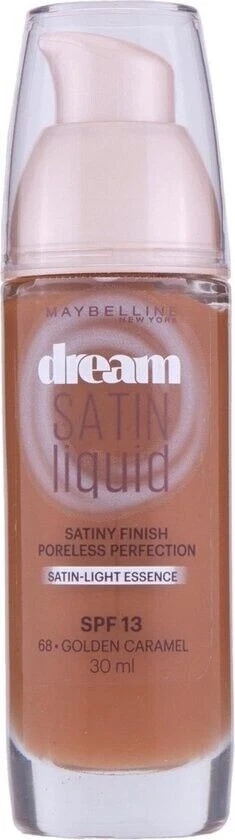 FOND DE TEINT DREAM SATIN LIQUID 68 GOLDEN CARAMEL MAYBELLINE - Photo 1/1