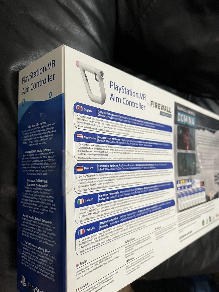 PLAYSTATION VR AIM CONTROLLER + Firewall Zero Hour Nuovo Sigillato - Immagine 2 di 2