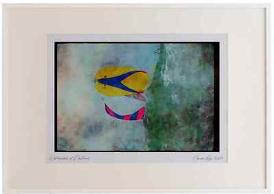 Segeln 172068 Big Wave Off Key West, Florida Aquarell Bilderrahmen limitierte Auflage