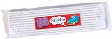 The Original Plasticine One Colour Slab White Make Sculptures 400g