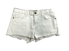 Current Elliott Women's White Shorts Size 26 Cotton