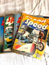 Vintage Speed And  Power Magazines, Issues 1-49, (1974-5) inc. posters