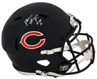 Brian Urlacher Signed Bears Riddell Full Size Rep Helmet w/HOF - (SCHWARTZ COA)