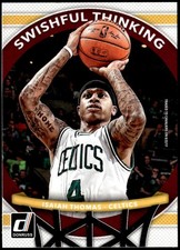 2017-18 Donruss #2 Isaiah Thomas Swishful Thinking E1