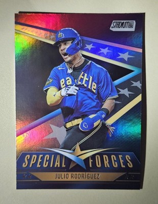 2024 Topps Stadium Club - Special Forces - Julio Rodriguez - ⚔️B&B 
