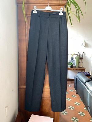 Yves Saint Laurent Rive gauche women's wool trousers size 38 eu/42 it