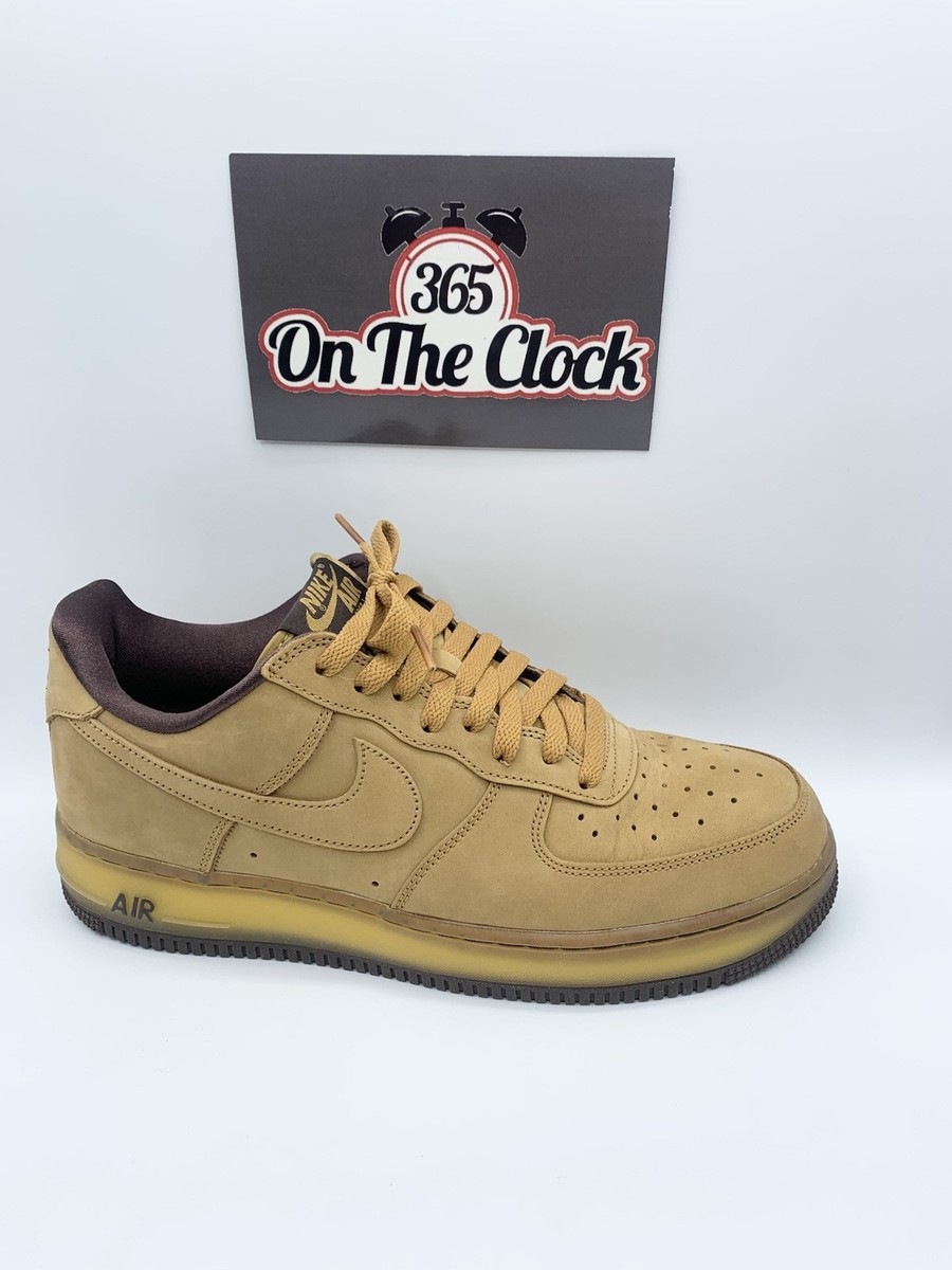 Nike Air Force 1 Low Wheat Dark Mocha Size 10 DC7504700