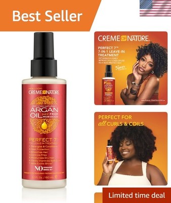 Perfect 7 Leave-In Treatment: Multi-Use Argan Oil Spray, 5.1 oz for Healthy Hair