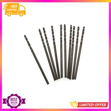 1.2mm / 3/64" Cobalt Drill Bit Set (10 Pcs), M35 Cobalt Twist Drill Bits