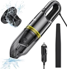 Wet Dry Handheld Car Vacuum Cleaner, 1.1 Pounds Mini Handheld Vacuum Light Weigh