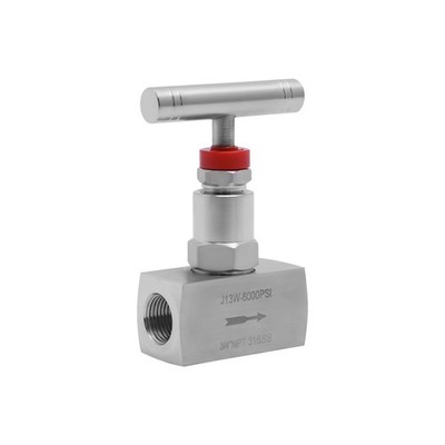 3/4'' Needle Valve 6000 PSI Stainless Steel Straight Needle Valve Hydraulic Flow