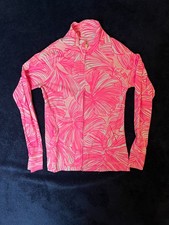 Lilly Pulitzer Luxletic Hadlee Full Zip Jacket Pink Women's Size Small S