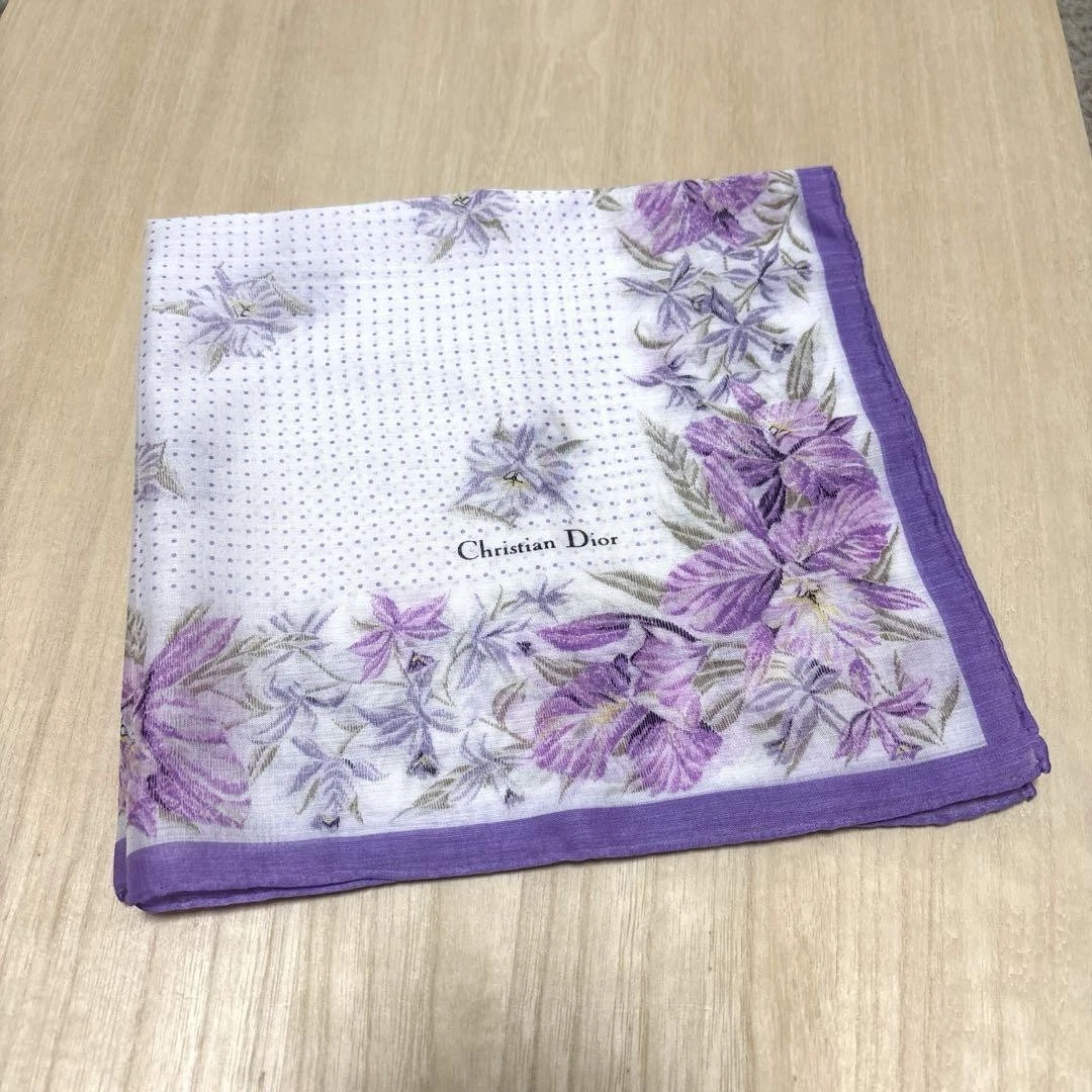 Mouchoir Christian Dior coton 45 cm 17