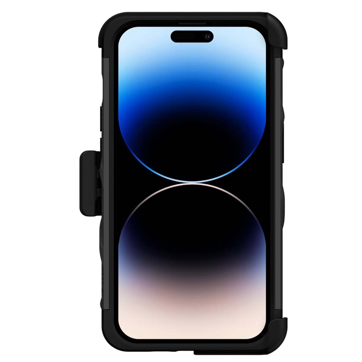 Coque blindée iPhone 14 Pro antichoc robuste avec anneau support et vitre écran 9H - 4