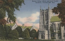 Boston College Library & Jesuit Faculty Residence,Chestnut Hill,MA Tichnor