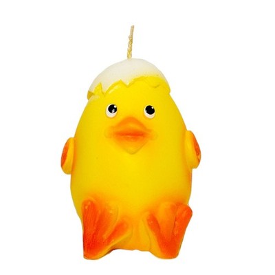Chick EASTER CANDLE ORTHODOX PASKHA DECOR Unscented 3.3''