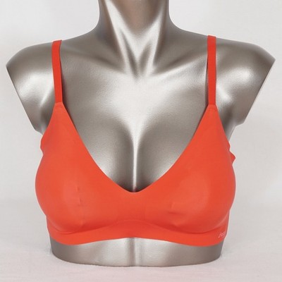 Sloggi ZERO Feel Ultra Bra Damen Schalen T-Shirt BH ohne Bügel 0024/24 rot NEU