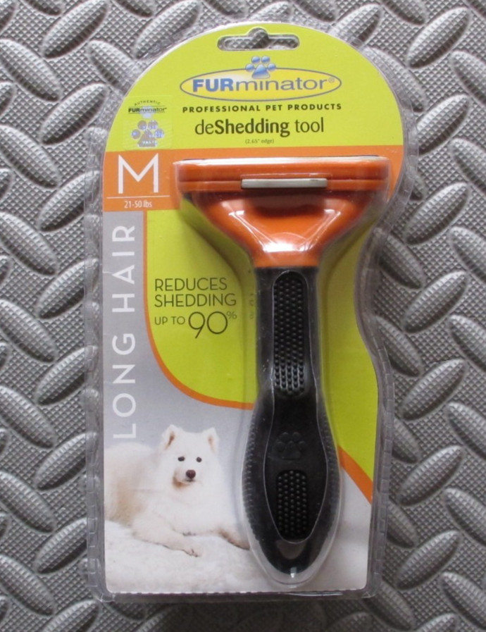 FURminator Medium Dog Undercoat deShedding Tool Long Hair