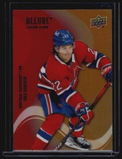 2022-23 Upper Deck Allure #SF-45 Cole Caufield Color Flow Red-Orange