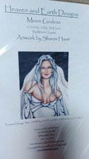 Heaven and Earth Cross Stitch Chart Moon Godess