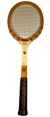 Raquette De Tennis Vintage Wilson Jack Kramer - Bois - Années 1960 - Taille 4 1/2