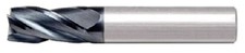 SCM91626AL 12.00X12.00mm 4 Flute Single End AlTiN Carbide End Mill Made In USA,