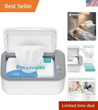 Portable Baby Wipe Warmer with Adjustable Temperature - Soothing for Newborns