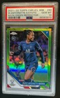 2021 Topps Chrome UEFA Women's Marie-Antoinette Katoto RC Neon Green #/99 PSA 10
