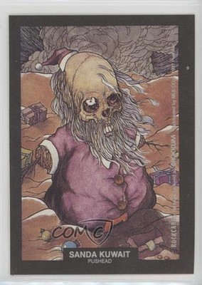 1991 Brockum RockCards Artwork Stick-Ons Sanda Kuwait Metallica 0y3