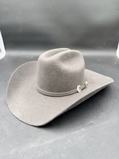 Resistol 3X XXX Beaver Self Conforming Western Hat Sz 6 7/8  Cowboy