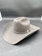 Resistol 3X XXX Beaver Self Conforming Western Hat Sz 6 7/8” Cowboy