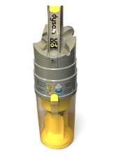 Genuine Dyson DC04 Vacuum Rubbish Bin Lid Dust Container Part Grey & Yellow