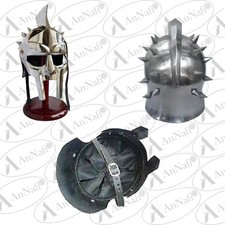 Medieval Roman Gladiator Armor Helmet Movie Replica Helmet Spartan Knight ==