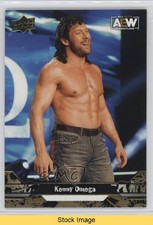 2023 Upper Deck AEW All Elite Wrestling Gold Kenny Omega #61 READ 07q0