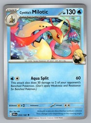Cynthia's Milotic 053/182 Destined Rivals Uncommon