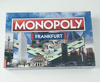 NEU Monopoly Frankfurt Edition Hasbro Gaming 2-8 Spieler Brettspiel 2022 Rarität