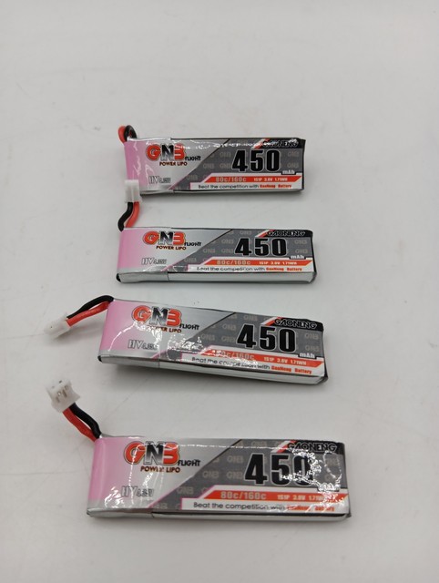 GNB 1S 450mAh 80C LiHV A30