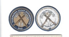 SCOUT BSA 2018 TOMAHAWK RESERVATION CAMP YEAR PATCH NORTHERN STAR COUNCIL MN WI