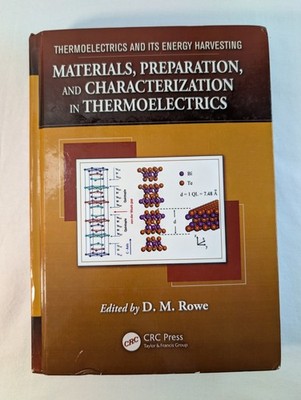 Materials Preparation & Characterization in Thermoelectrics   Rowe Hardcover