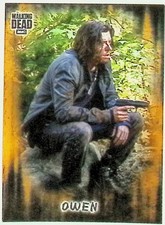 2018 TOPPS WALKING DEAD HUNTERS & THE HUNTED #67 OWEN ORANGE NM-MT+