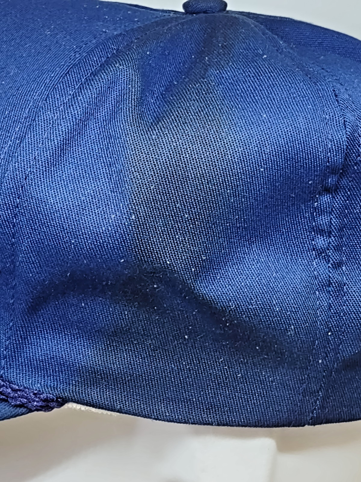 Vintage Marietta Automotive Warehouse "Safe Driver" Strapback Hat Cap Navy Blue